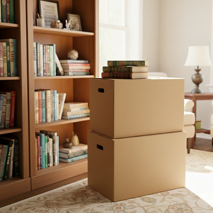 Super Moving Box Pro – Tapeless, Strong & Easy-Lift 20 kg